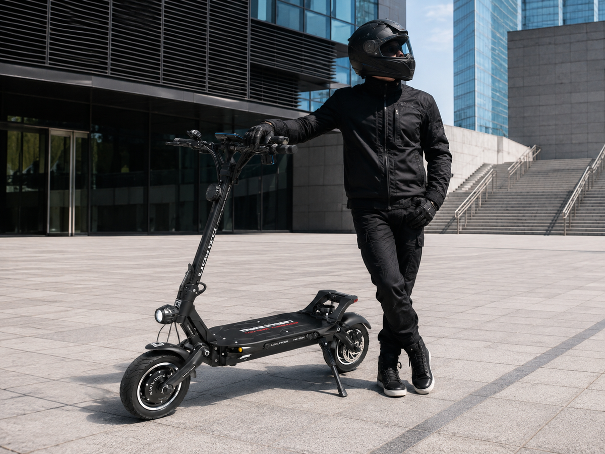 DUALTRON VICTOR LIMITED elsparkcykel med stort 60-voltsbatteri för längre räckvidd – Wheelyshop