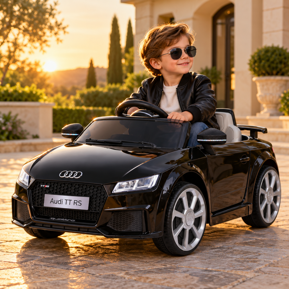 Macchina elettrica per bambini Audi TT RS - Wheelyshop