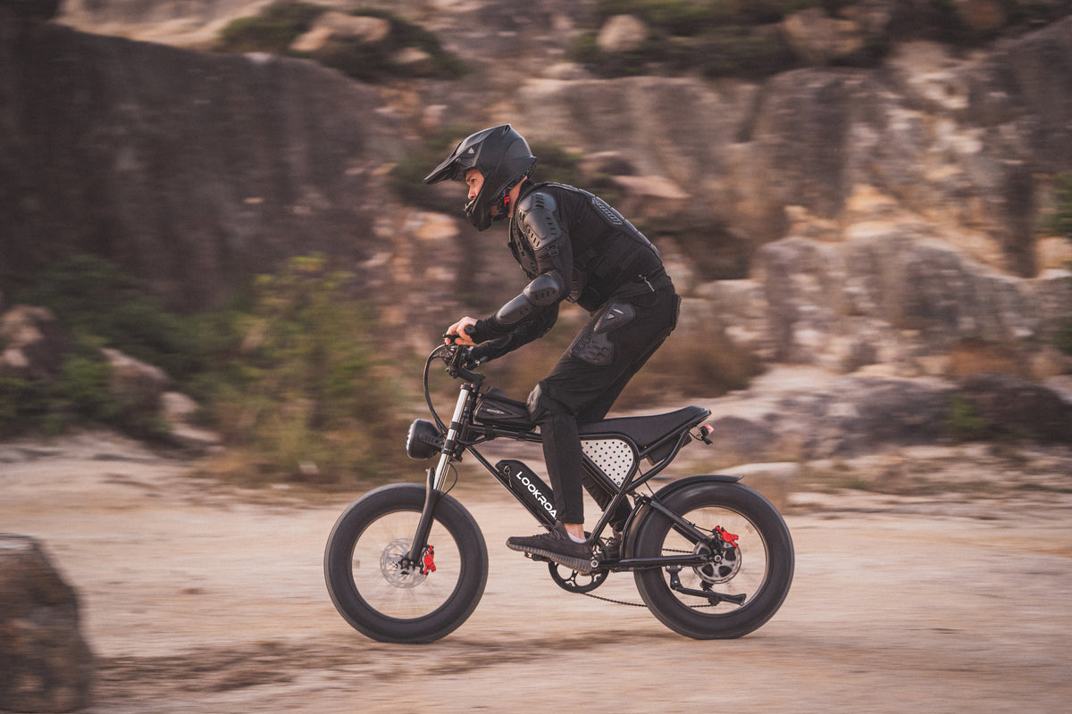 LOOKROAD L20 elcykel med lång räckvidd upp till 130 km – Wheelyshop