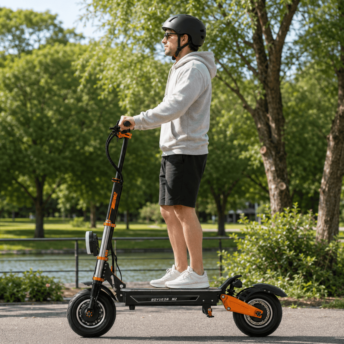 BOYUEDA M2 - Elsparkcykel - Wheelyshop