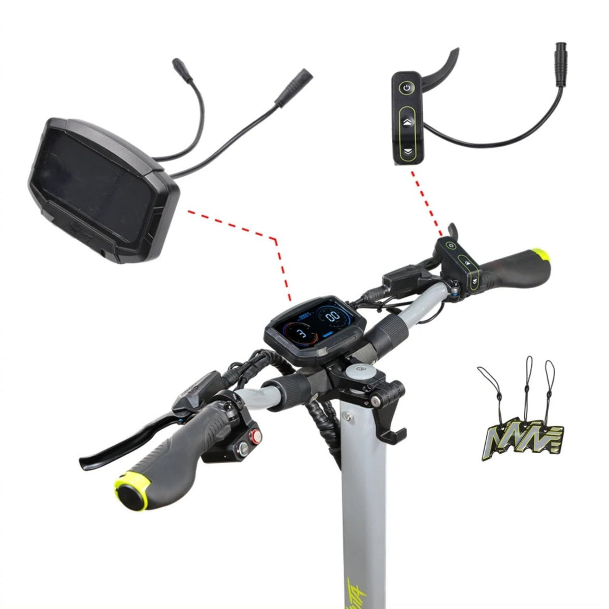 Display, gasreglage & NFC - kort VSETT 9/9+/10+ & ZERO 8X/10X - Reservdel - Wheelyshop