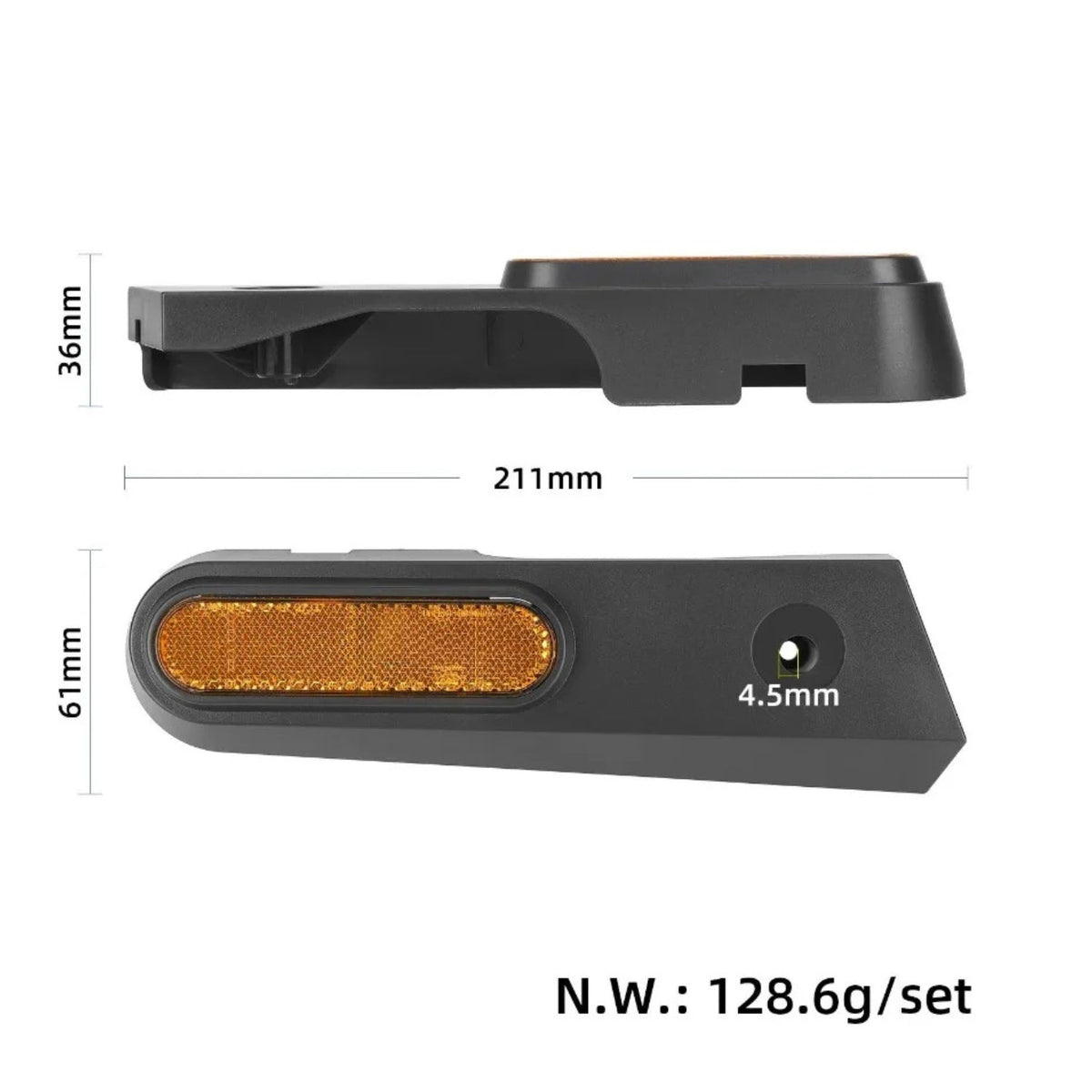 Hjulkåpor reflex Xiaomi 5 Max - Reservdel - Wheelyshop