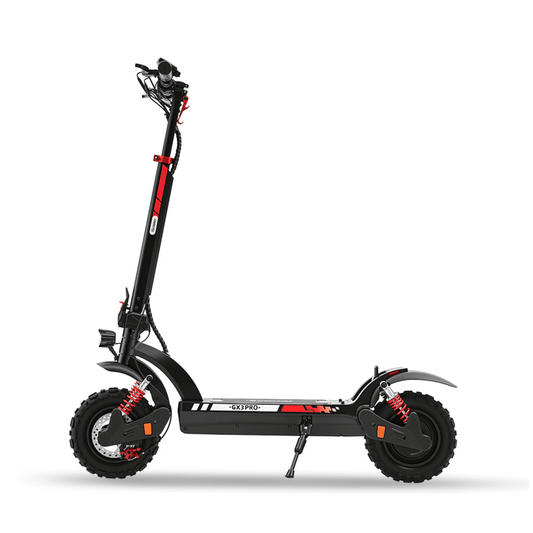 iScooter GX3 Pro - Elsparkcykel - Wheelyshop