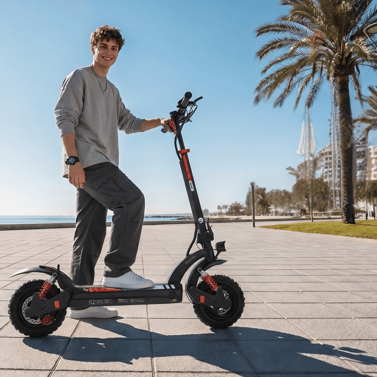 iScooter GX3 Pro - Elsparkcykel - Wheelyshop