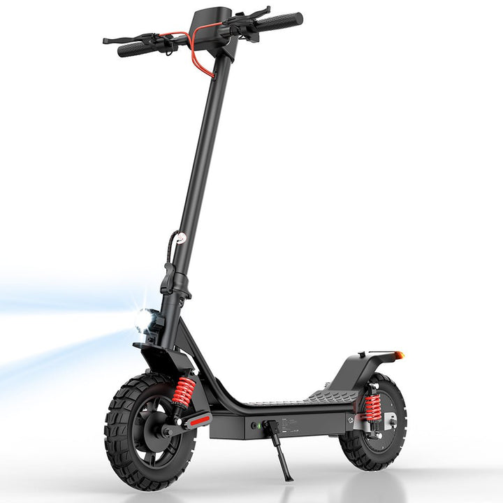 Monopattino elettrico iScooter i10 Pro visto di tre quarti