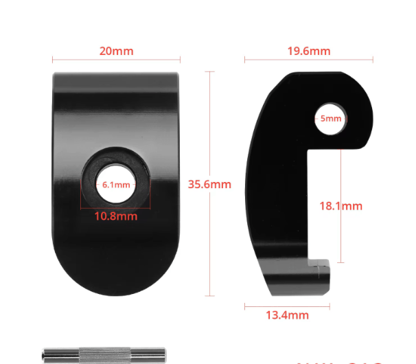 Låskrok vikmekanism Xiaomi - Reservdel - Wheelyshop