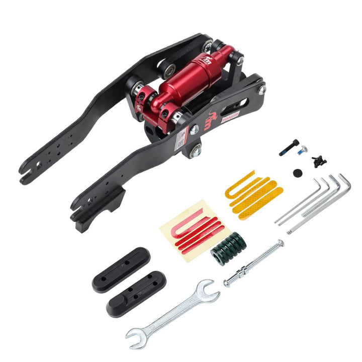 Kit ammortizzatore anteriore Monorim per Ninebot F2, tutti i pezzi del set