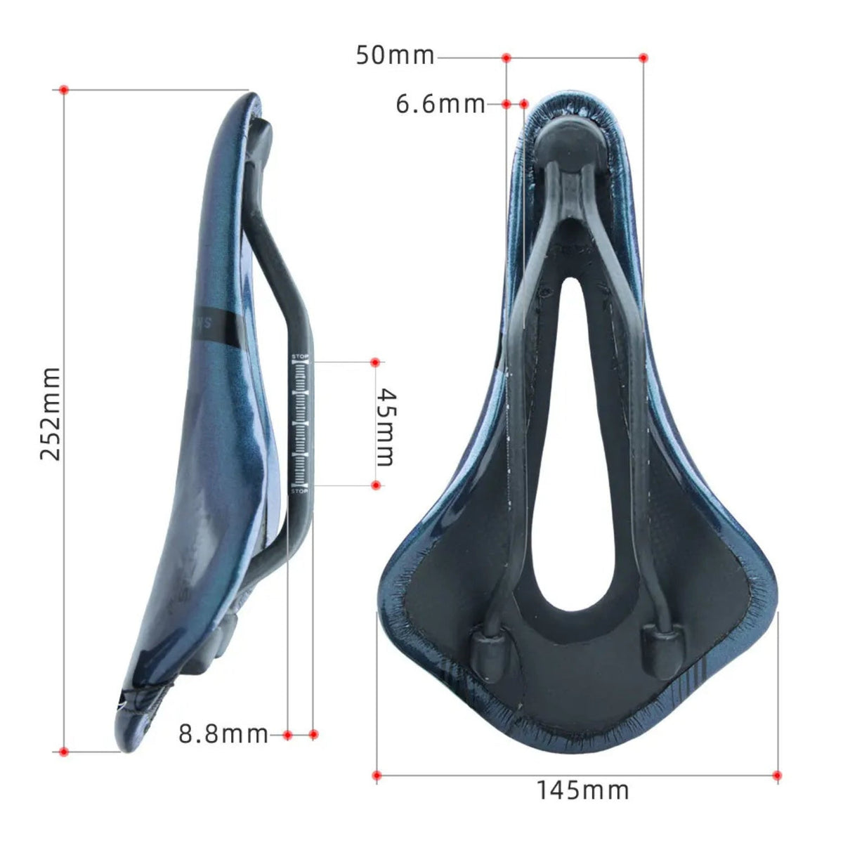 Sella bici elettrica - Carbon Fiber Edition - Accessori - Wheelyshop