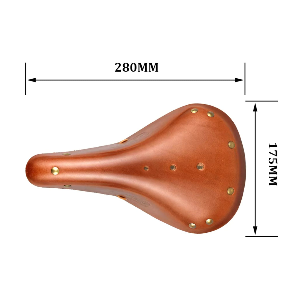 Sadel elcykel - Leather Edition - Tillbehör - Wheelyshop