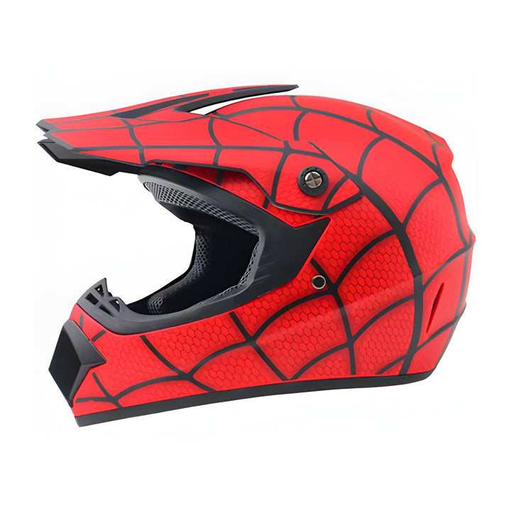 Casco smart Spider-Man Edition, vista laterale