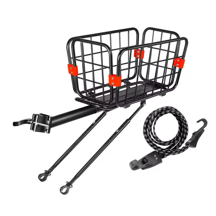 Portapacchi bici smart con cestino con parti incluse