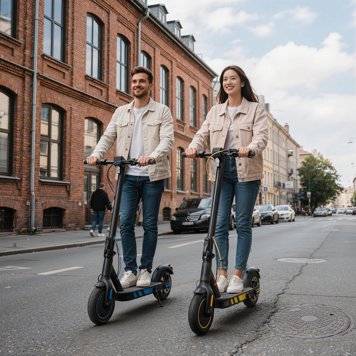Wheely - J04 elsparkcykel med farthållare – Wheelyshop