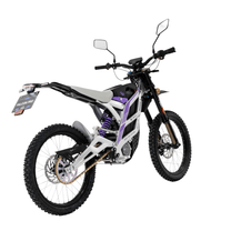Moto da cross elettrica 79BIKE Falcon Pro RL vista di tre quarti in colore bianco