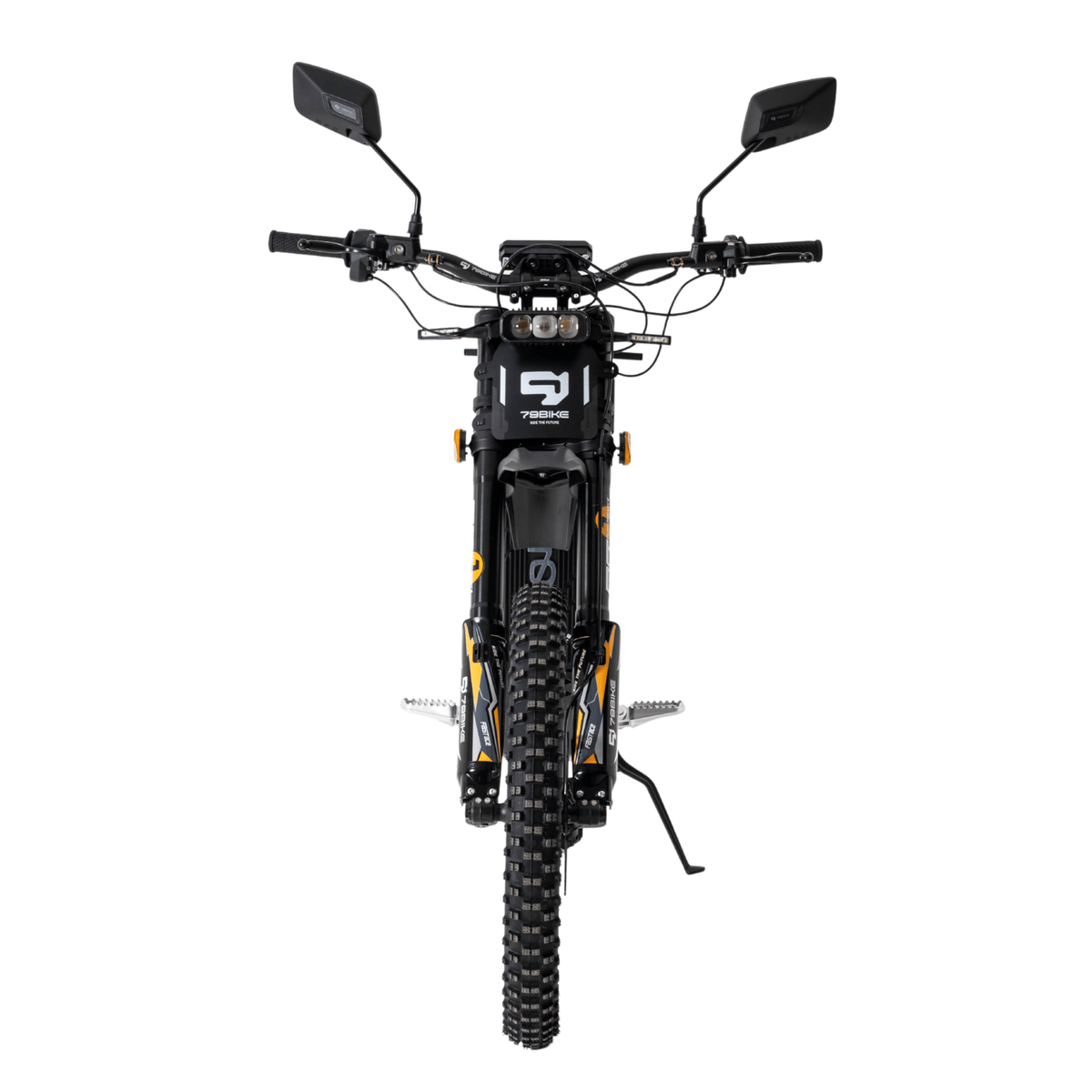 Moto da cross elettrica 79BIKE Falcon Pro RL vista di fronte