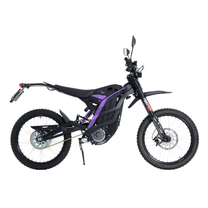 Moto da cross elettrica 79BIKE Falcon Pro RL vista di lato in colore viola