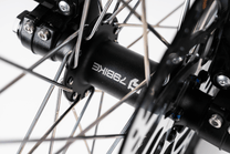 Ruota anteriore e forcella della 79BIKE Falcon Pro RL