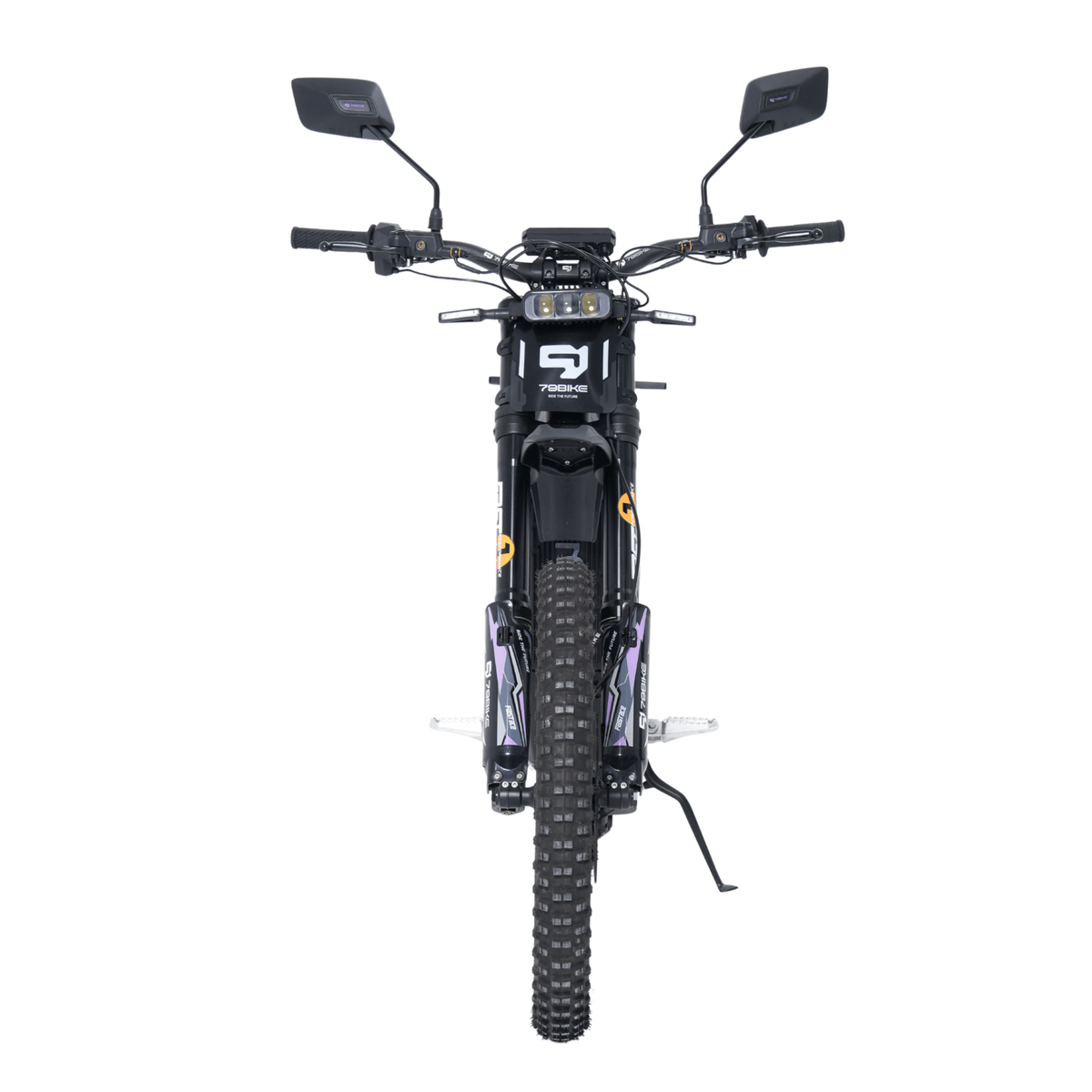 Moto da cross elettrica 79BIKE Falcon Pro RL vista di fronte