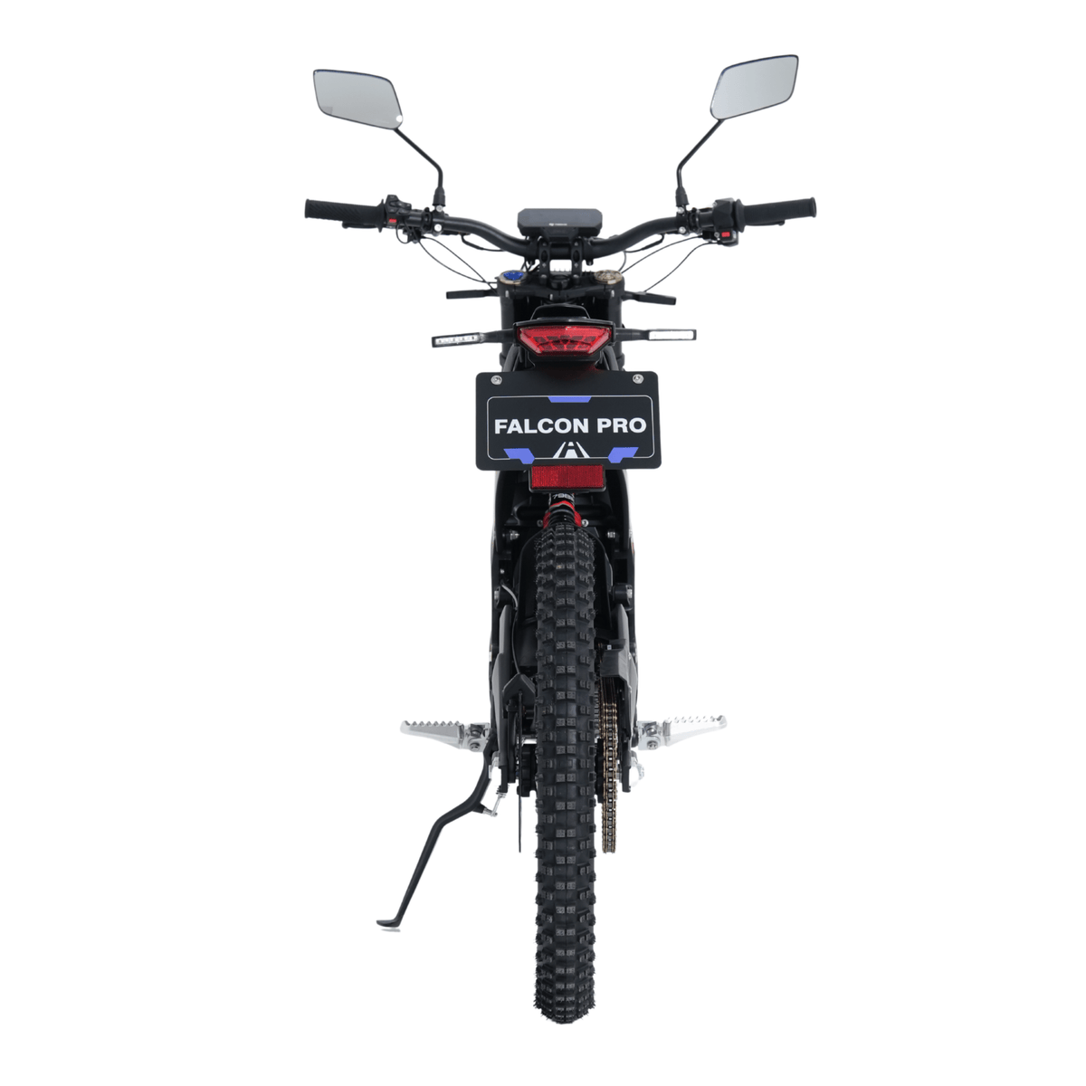 Moto da cross elettrica 79BIKE Falcon Pro RL vista da dietro