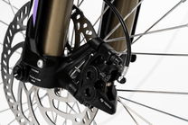 Ruota anteriore e forcella della 79BIKE Falcon Pro RL