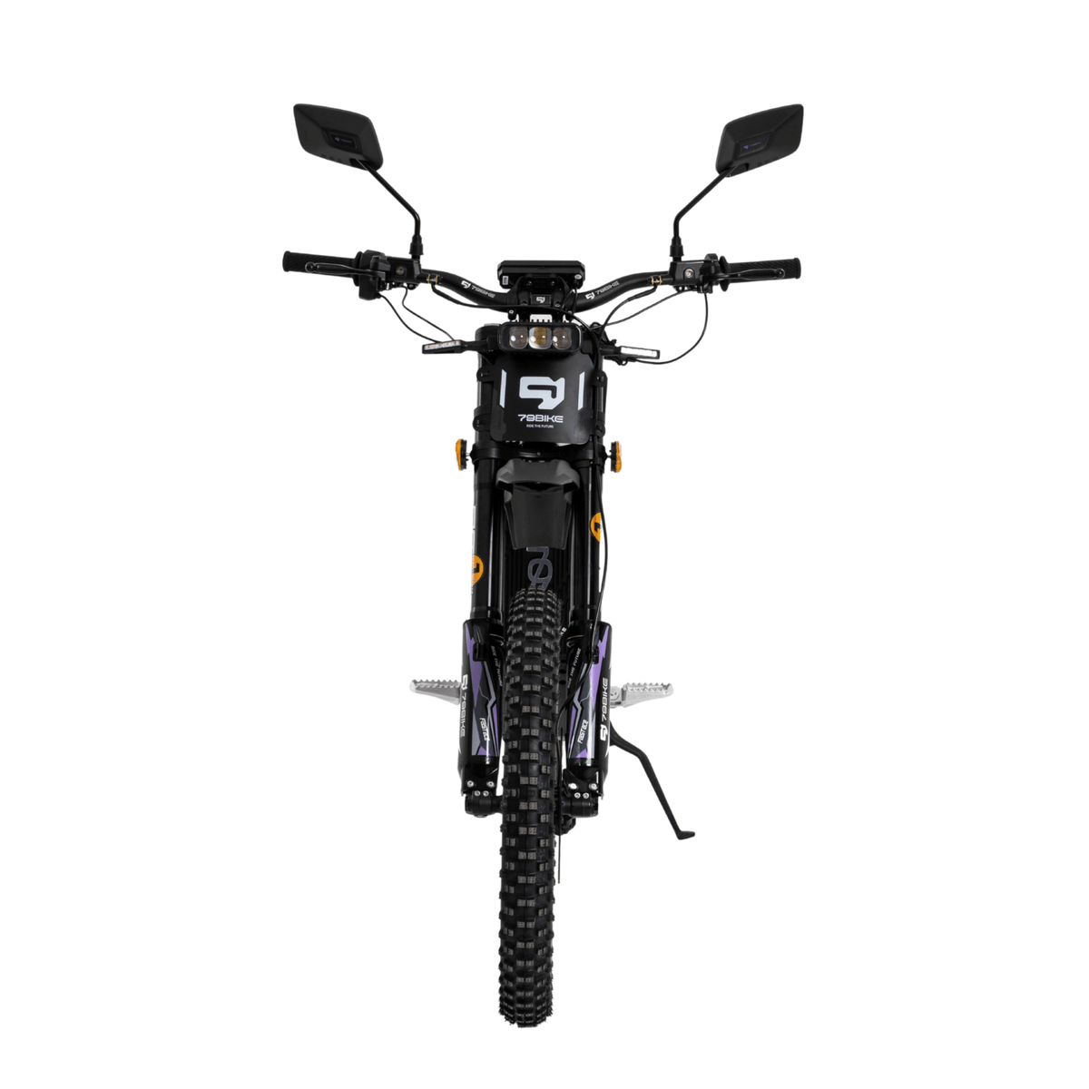 Moto da cross elettrica 79BIKE Falcon Pro RL vista di fronte