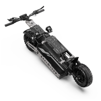 Monopattino elettrico APEFOX T90 ULTRA piegato, dall'alto