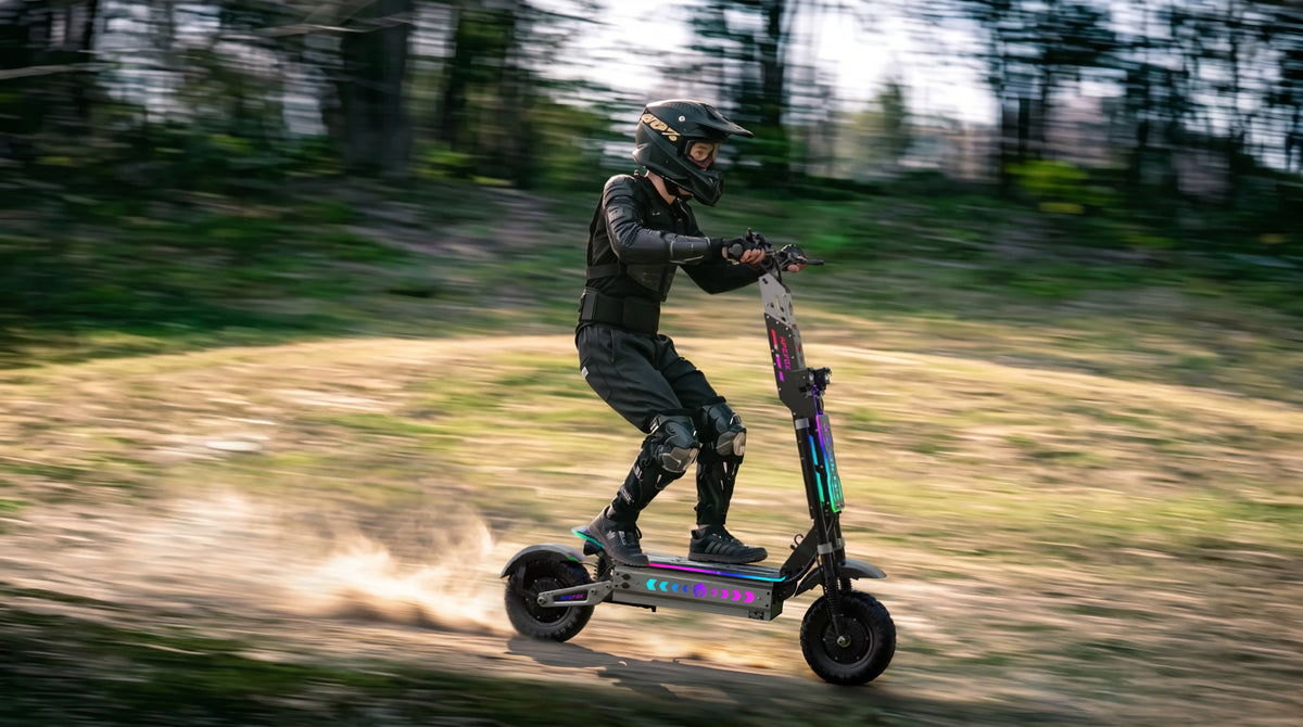 APEFOX T90 ULTRA elsparkcykel med 13-tums offroad-däck – Wheelyshop