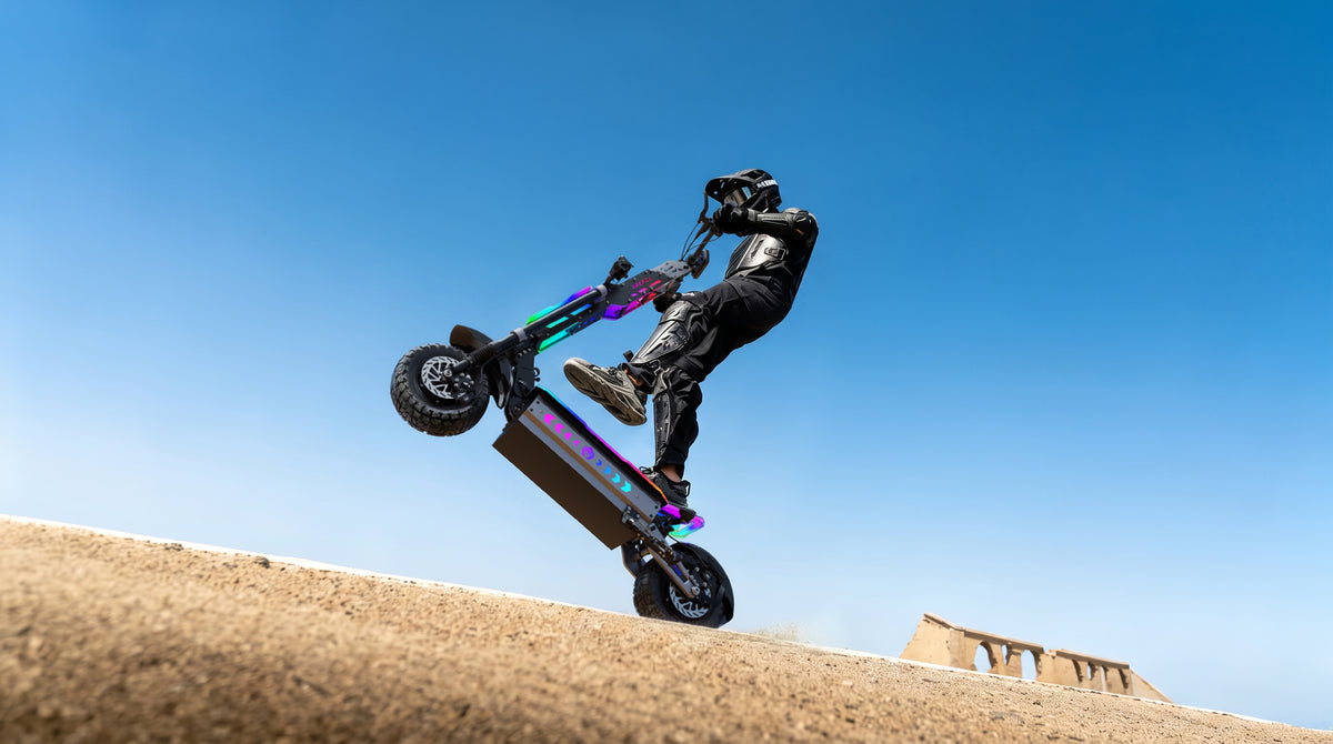 APEFOX T90 ULTRA elsparkcykel med LCD-display och NFC – Wheelyshop