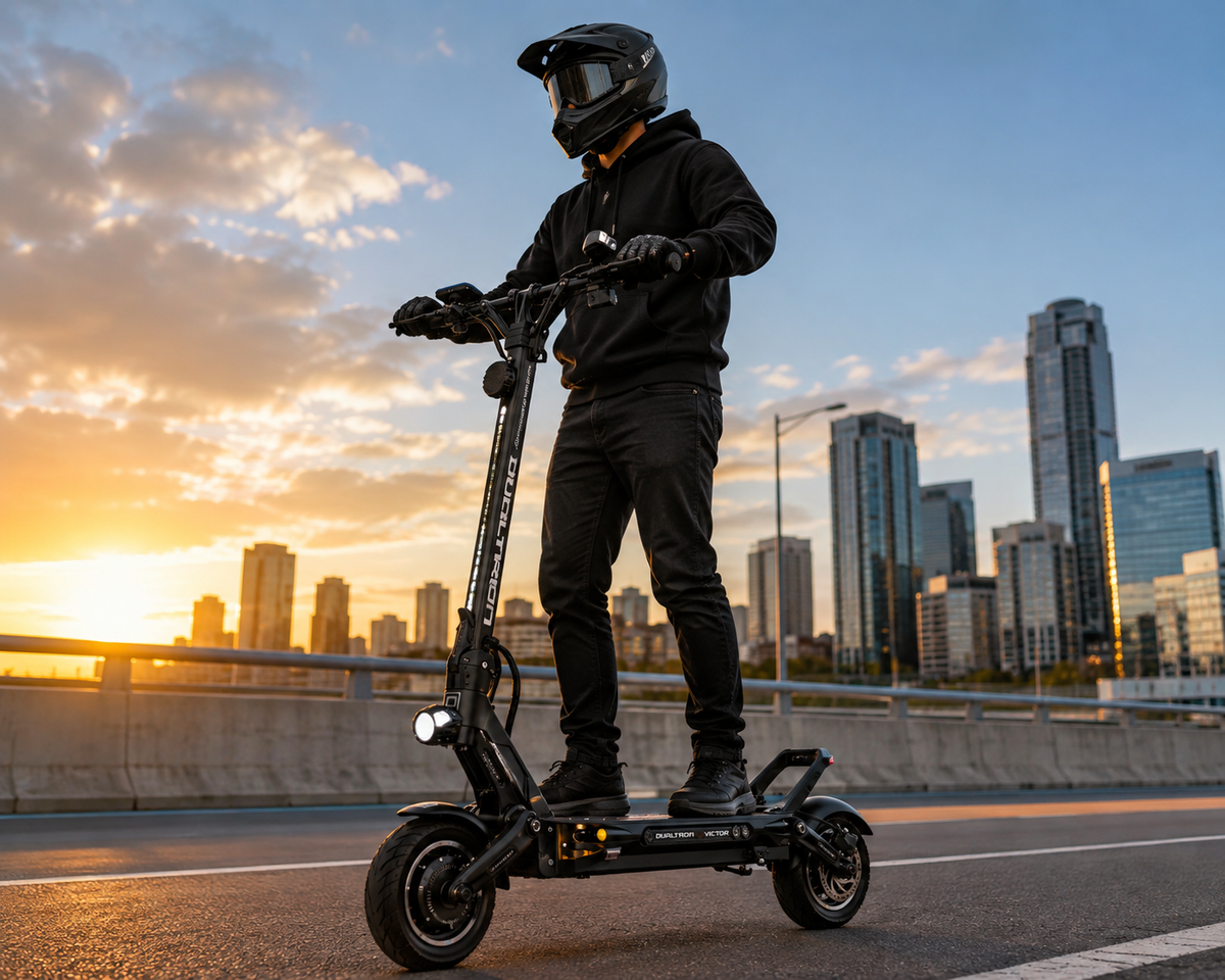 DUALTRON VICTOR LIMITED elsparkcykel med stabil körning på ojämnt underlag – Wheelyshop