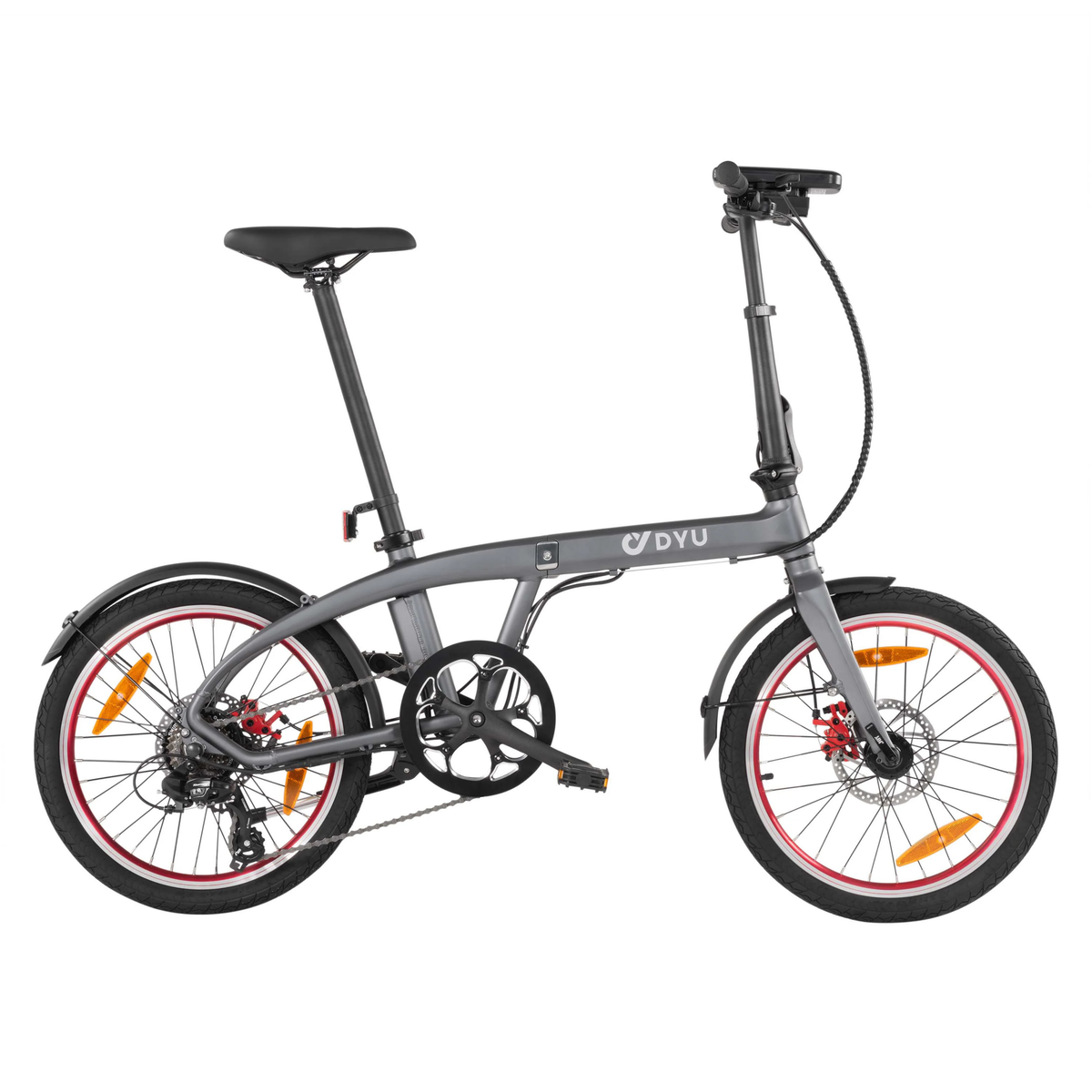 DYU SP1 vikbar elcykel med momentsensor för naturlig trampkänsla – Wheelyshop