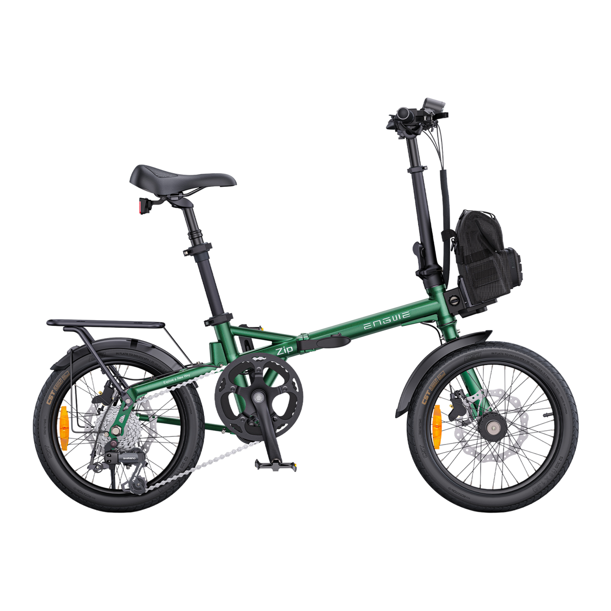 ENGWE ZIP vikbar elcykel med tre assistansnivåer för anpassad körning – Wheelyshop