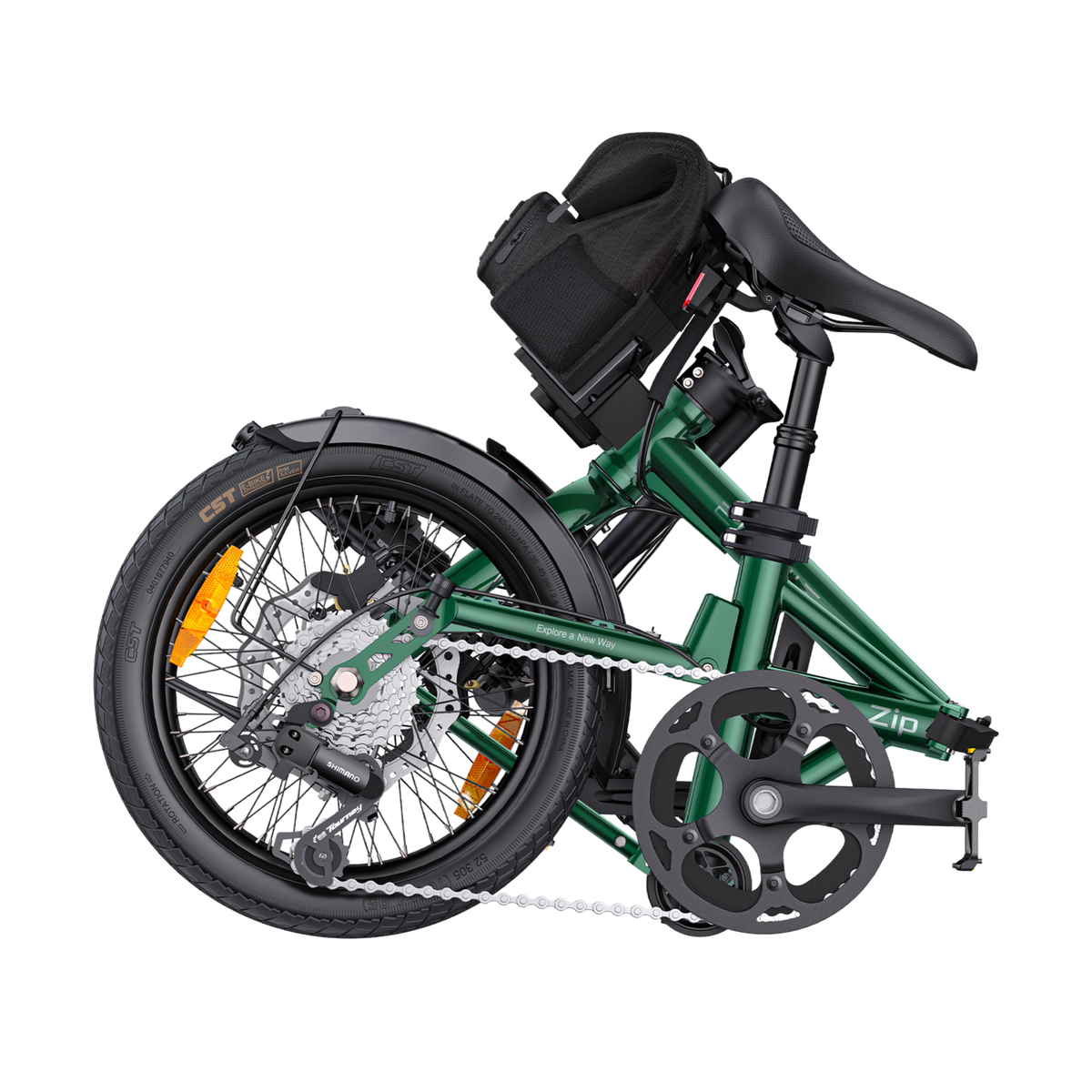 ENGWE ZIP vikbar elcykel med motorassistans upp till 25 km/h – Wheelyshop