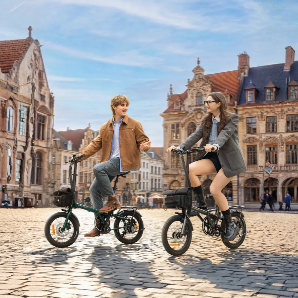 ENGWE ZIP vikbar elcykel med kompakt vikt på 19,4 kg med batteri monterat – Wheelyshop