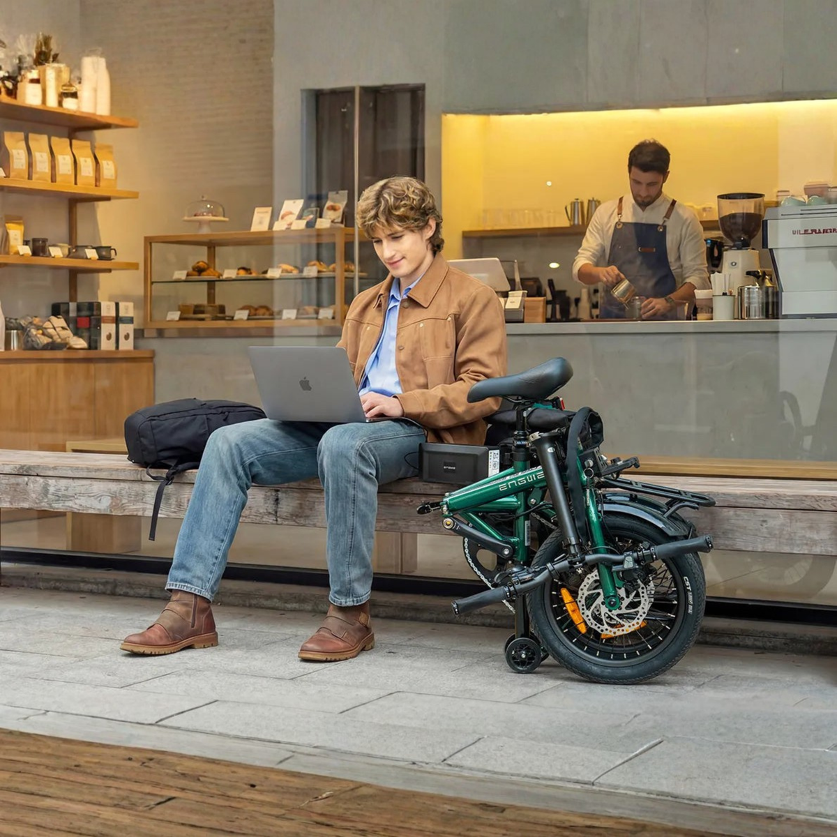 ENGWE ZIP vikbar elcykel med rekommenderad maxlast på 120 kg – Wheelyshop