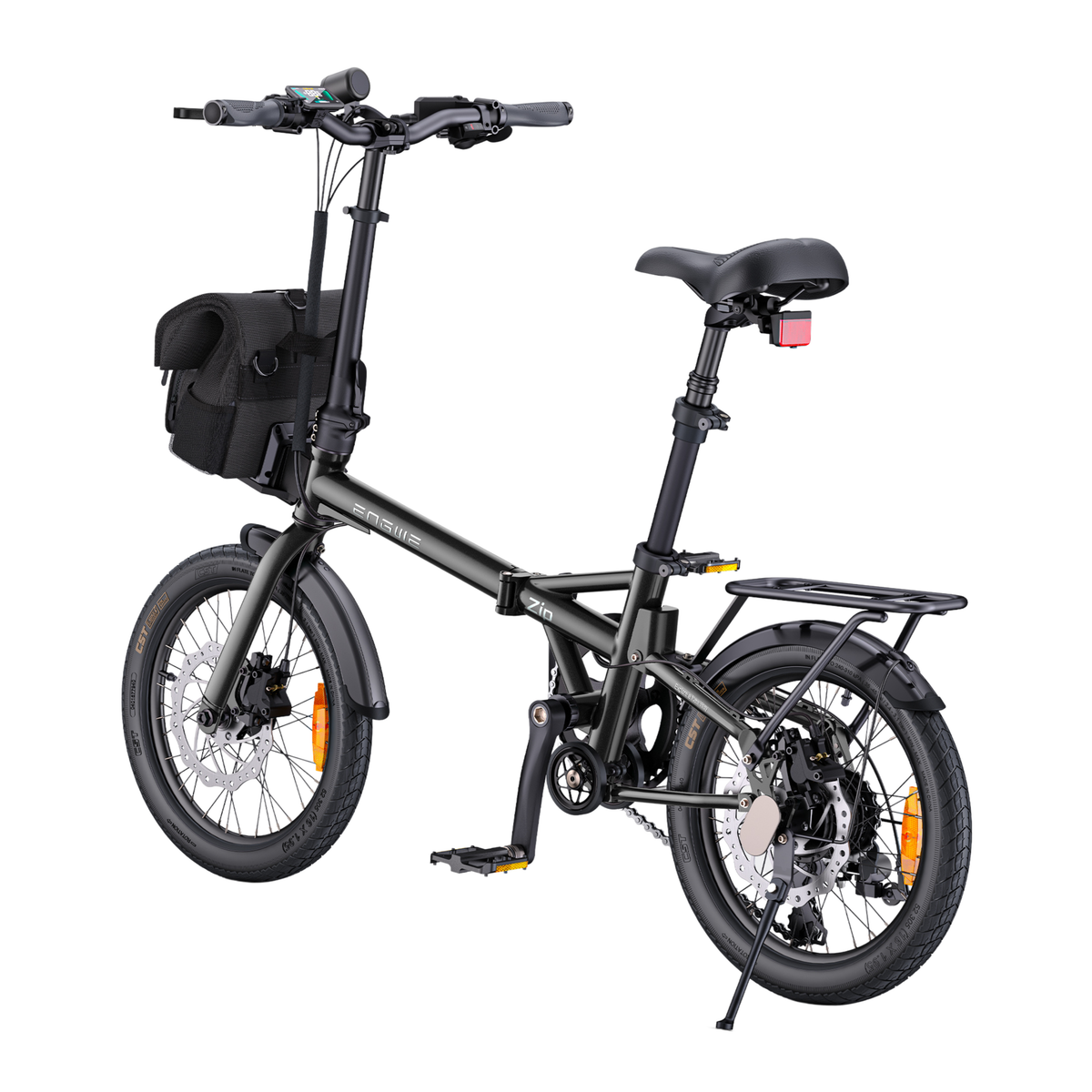 ENGWE ZIP vikbar elcykel med hydrauliska skivbromsar fram och bak – Wheelyshop