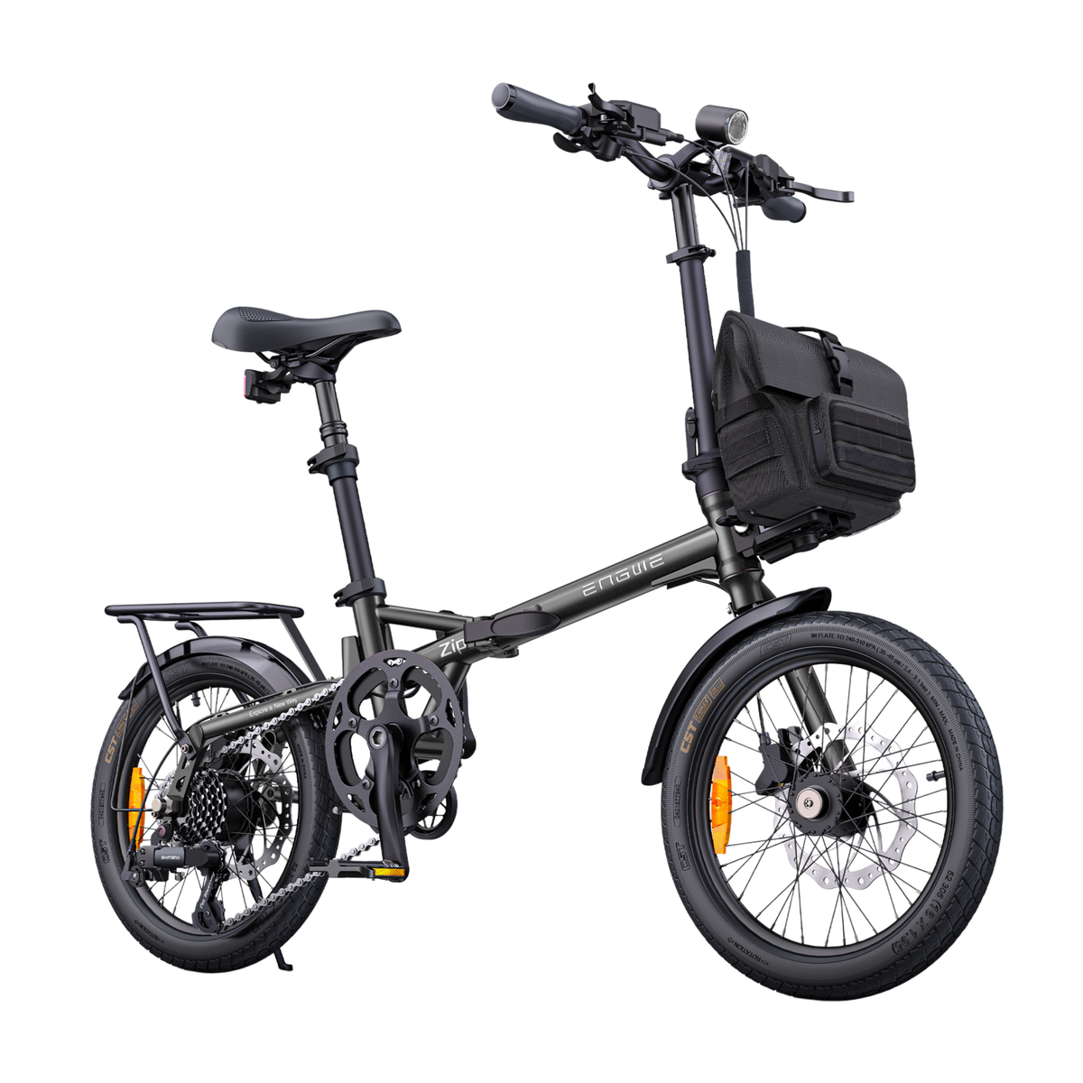 ENGWE ZIP vikbar elcykel med löstagbart 360Wh-batteri från LG – Wheelyshop