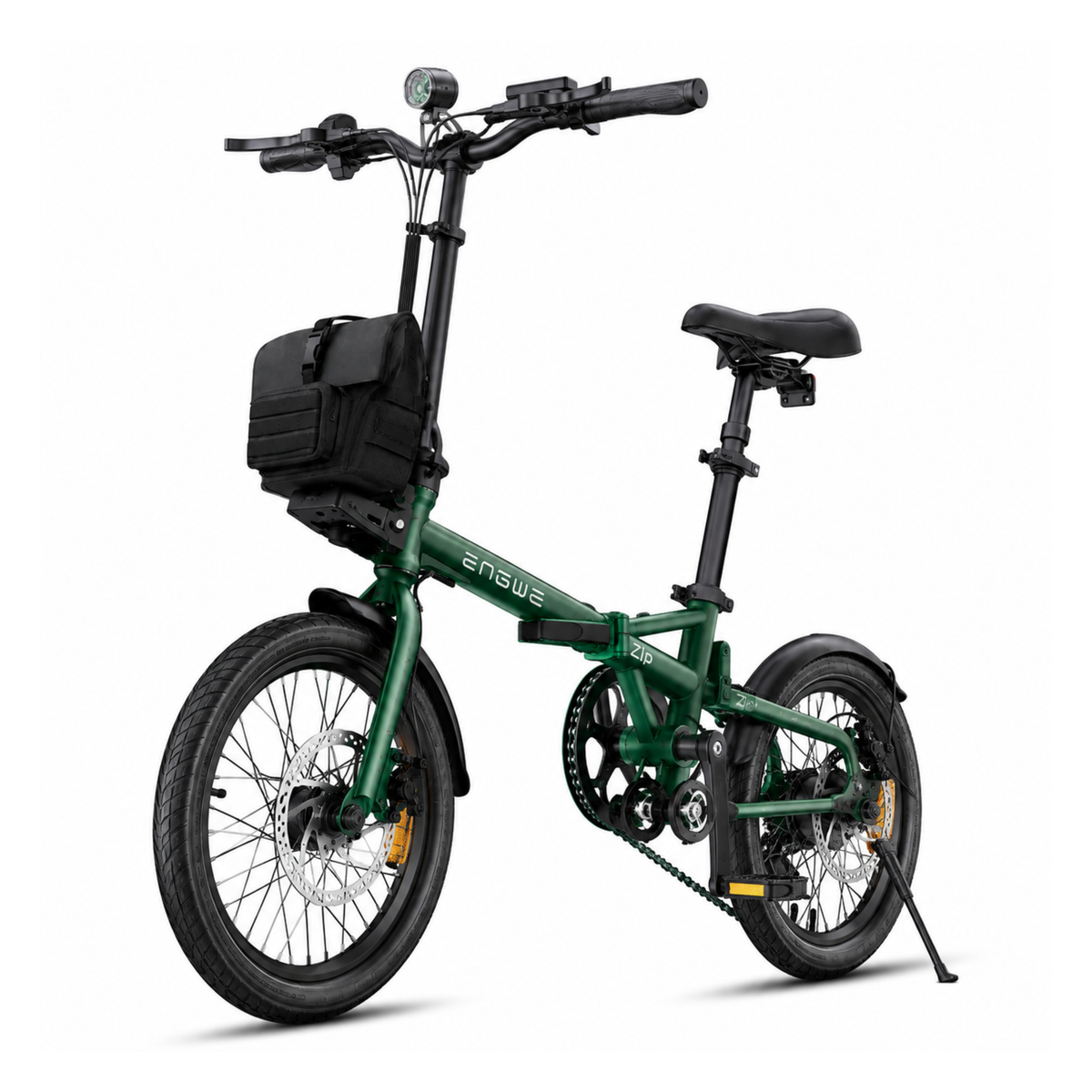 ENGWE ZIP vikbar elcykel med tredelad vikdesign som fälls ihop på tre sekunder – Wheelyshop