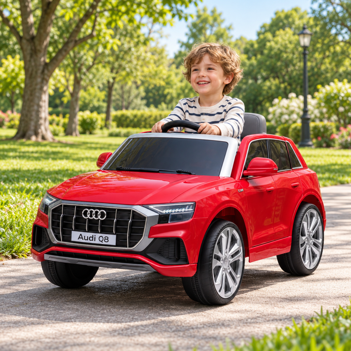 Macchina elettrica per bambini Audi Q8 - Wheelyshop
