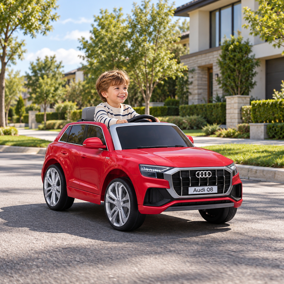 Macchina elettrica per bambini Audi Q8 - Wheelyshop