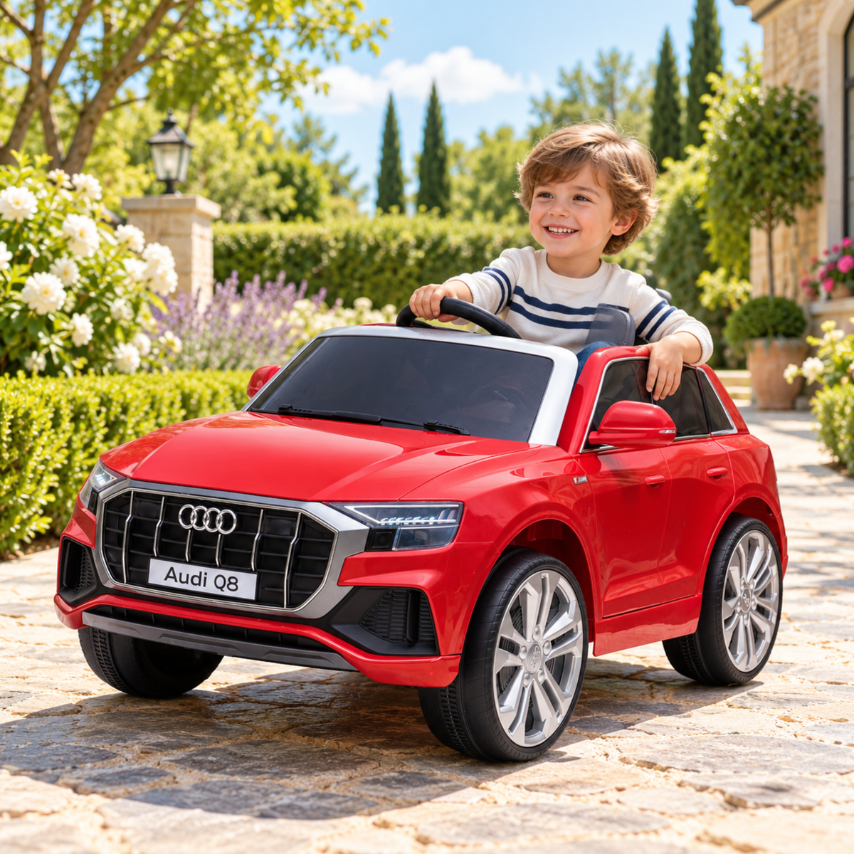 Macchina elettrica per bambini Audi Q8 - Wheelyshop
