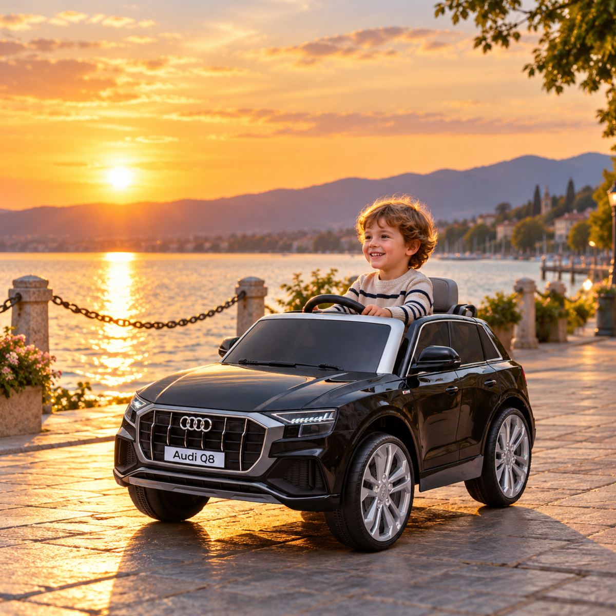 Macchina elettrica per bambini Audi Q8 - Wheelyshop