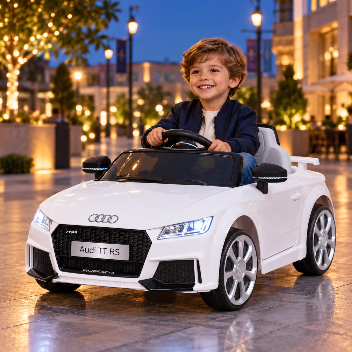 Macchina elettrica per bambini Audi TT RS - Wheelyshop