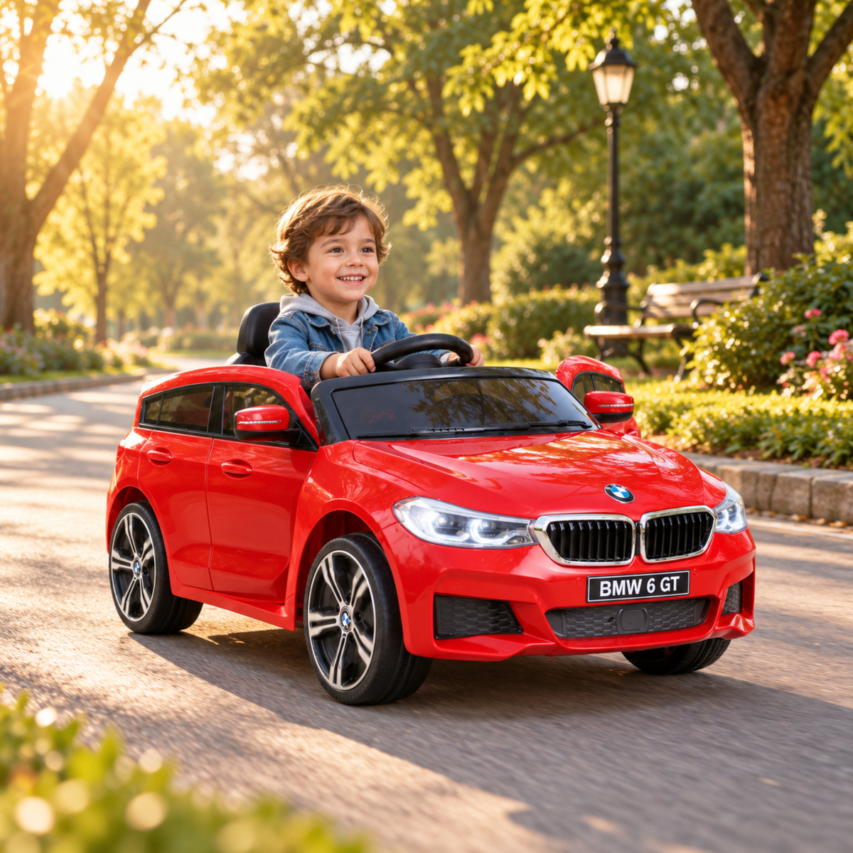 Macchina elettrica per bambini BMW 6GT - Wheelyshop