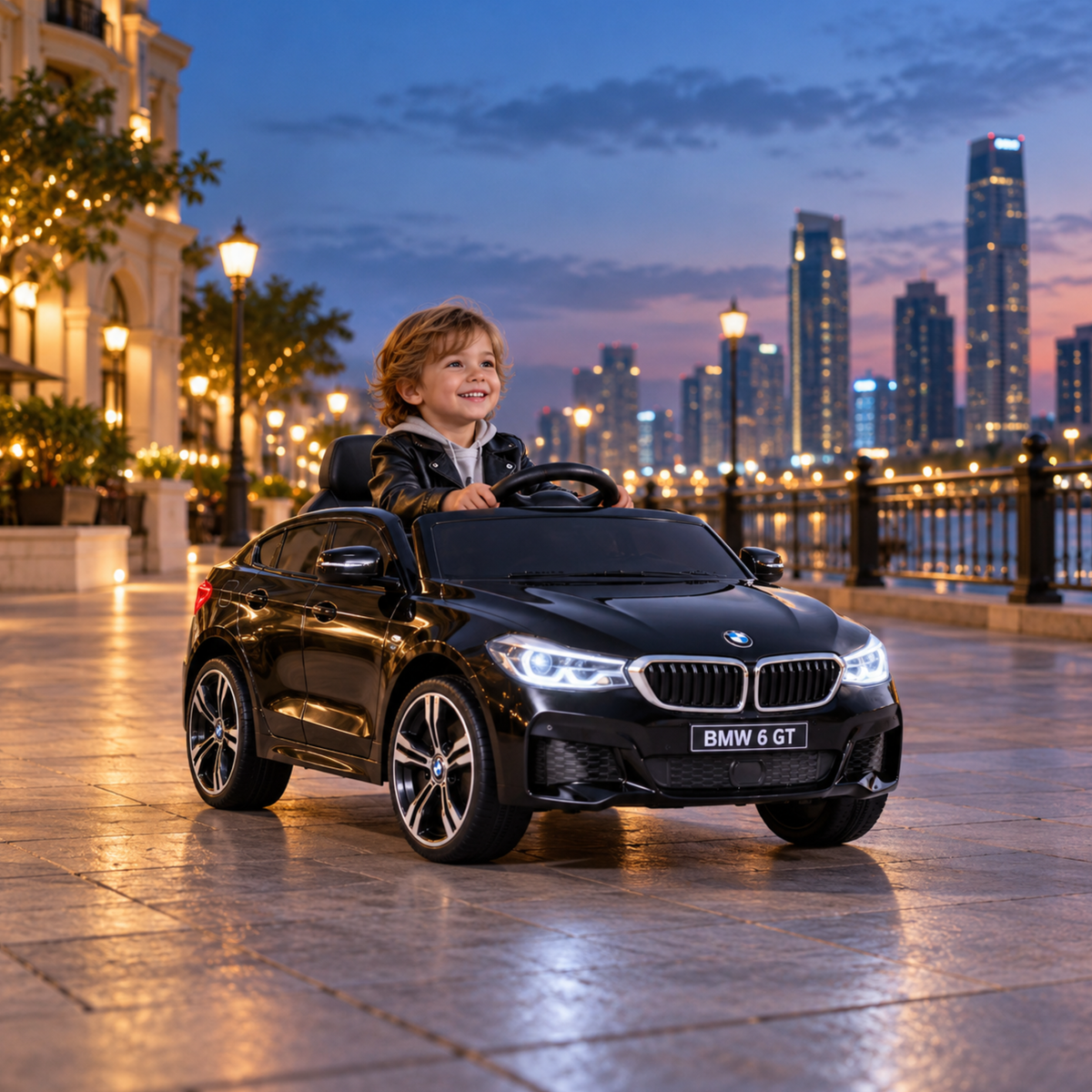 Macchina elettrica per bambini BMW 6GT - Wheelyshop