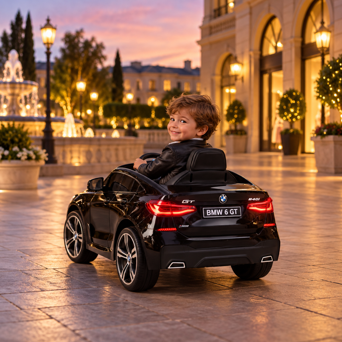 Macchina elettrica per bambini BMW 6GT - Wheelyshop