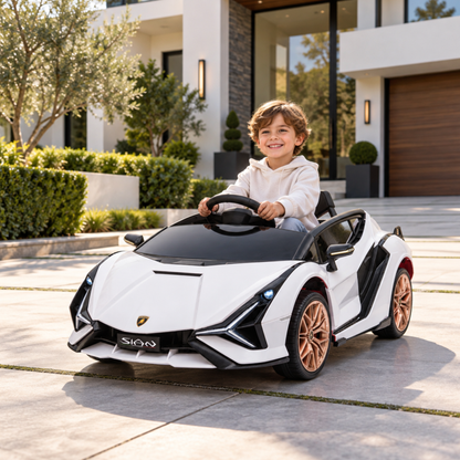 Macchina elettrica per bambini Lamborghini Sian - Wheelyshop