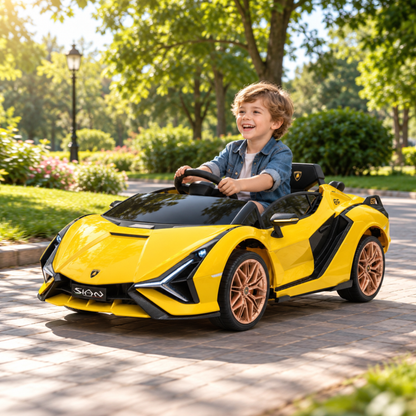 Macchina elettrica per bambini Lamborghini Sian - Wheelyshop