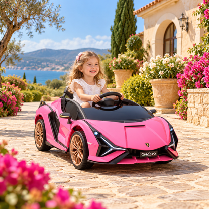 Macchina elettrica per bambini Lamborghini Sian - Wheelyshop