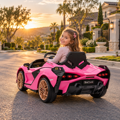 Macchina elettrica per bambini Lamborghini Sian - Wheelyshop