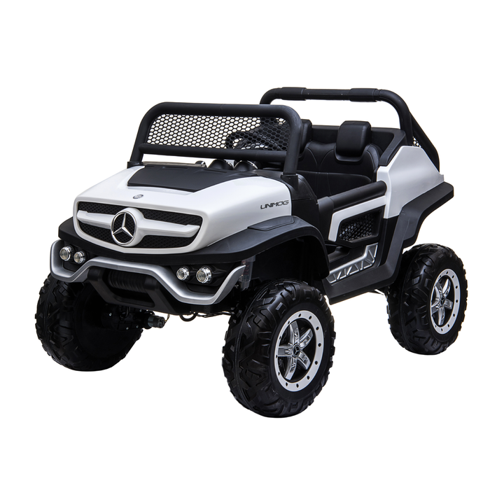 Macchina elettrica per bambini Mercedes Benz Unimog Truck con potenza del motore 100W (25W ×4) – Wheelyshop