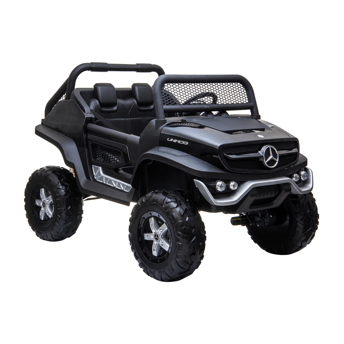 Macchina elettrica per bambini Mercedes Benz Unimog Truck - Wheelyshop